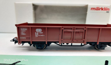 Märklin H0 AC 4465 Hochbordwagen / E 040 / DB / OVP weiß