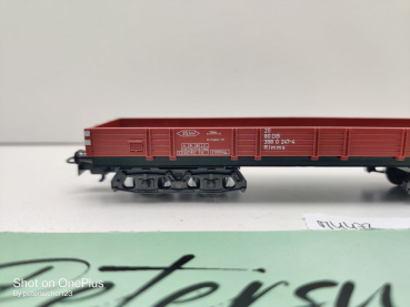 Märklin H0 AC 4473 Niederbordwagen / Rlmms / DB