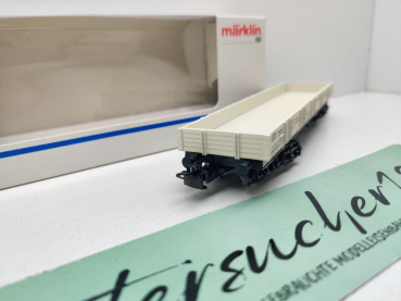 Märklin H0 AC 4473 Niederbordwagen "Malteser" & LKW / DB / OVP weiß