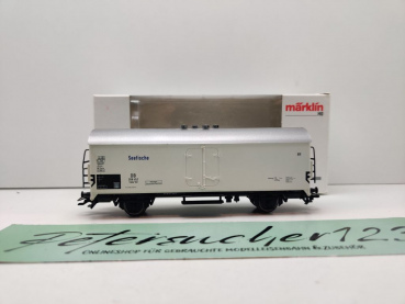 Märklin H0 AC 45020 Kühlwagen "Seefische" / Tehs 50 / NEM / DB / OVP weiß