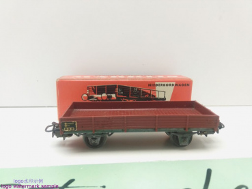 Märklin H0 AC 4503 Niederbordwagen / X 05 Klms / DB / OVP rot