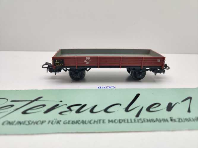 Märklin H0 AC 4503 (2) Niederbordwagen Ladefläche grau 464 637 X05 / DB