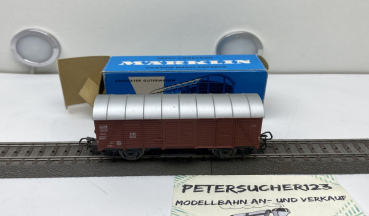 Märklin H0 AC 4505 Gedeckter Güterwagen / Gm 39 / DB / OVP blau