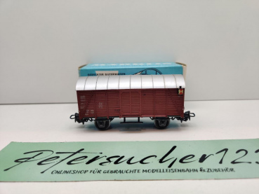 Märklin H0 AC 4506 Ged. Güterwagen Gm 39 / DB / OVP hellblau