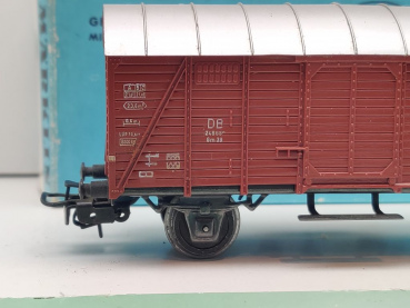 Märklin H0 AC 4506 Ged. Güterwagen Gm 39 / DB / OVP hellblau