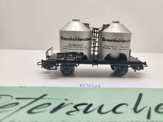 Märklin H0 AC 4511 451/2 Kohlenstaubwagen "Braunkohlenstaub" / DB