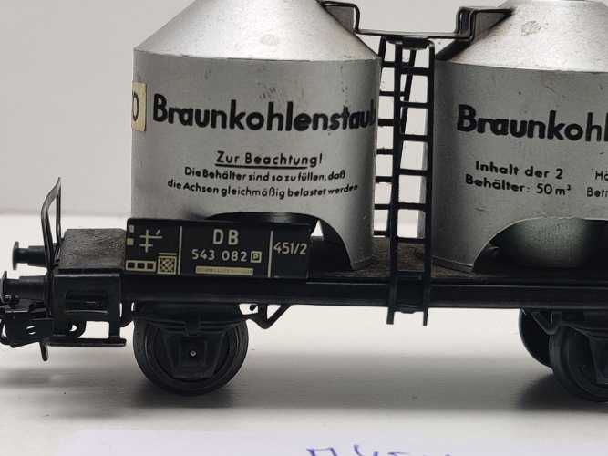Märklin H0 AC 4511 451/2 Kohlenstaubwagen "Braunkohlenstaub" / DB