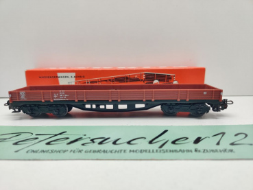 Märklin H0 AC 4514 Niederbordwagen / Rklmm-tu / DB / OVP rot