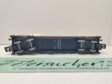 Märklin H0 AC 4517 Niederbordwagen m Plane "Märklin" OOt / DB