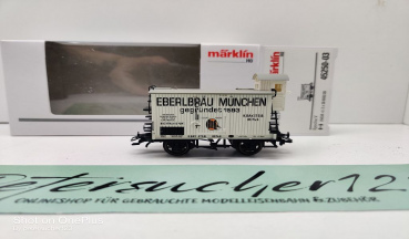 Märklin H0 AC 45250-03 Bierwagen "Eberlbräu" aus Set / K.Bay.Sts.B. / OVP weiß