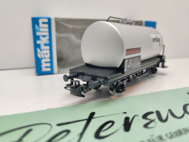 Märklin H0 AC 4532 Kesselwagen "NYNAS" / Zekk / SJ / OVP blau