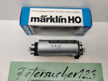 Märklin H0 AC 4532 Kesselwagen "NYNAS" / Zekk / SJ / OVP blau