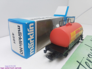 Märklin H0 AC 4561 Kesselwagen "SECA" / Kessel Orange / Antwerpen / OVP blau