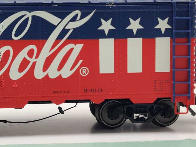 Märklin H0 AC 45686-01 US Kühlwagen "Coca Cola®" R-40-14 / NEM / Privat