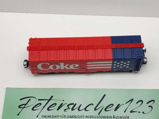 Märklin H0 AC 45686-02 US Kühlwagen "Coca Cola®" R-40-14 / NEM / Privat