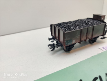 Märklin H0 AC 46030 1x Hochbordwagen mit Kohleladung / O11 / aus Set / NEM / DR