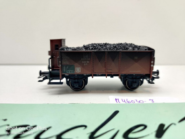 Märklin H0 AC 46030 1x Hochbordwagen mit Kohleladung / O11 / aus Set / NEM / DR