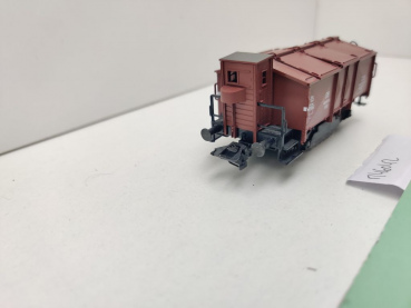 Märklin H0 AC 46042 Klappdeckel-/Müllwagen K15 / Schienenreinigung / NEM / DB