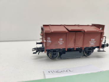 Märklin H0 AC 46042 Klappdeckel-/Müllwagen K15 / Schienenreinigung / NEM / DB