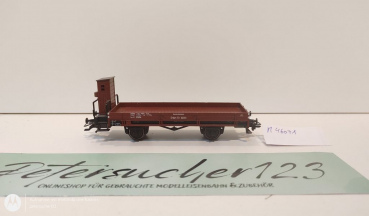 Märklin H0 AC 46071 Niederbordwagen Brmshs 51 023 / X / NEM / DRG