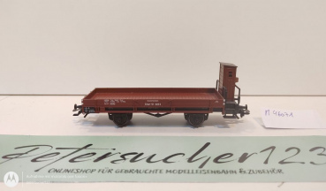 Märklin H0 AC 46071 Niederbordwagen Brmshs 51 023 / X / NEM / DRG