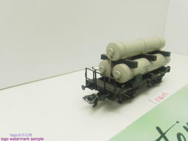Märklin H0 AC 46073 1x Gaswagen m Bremserbühne aus Set "Zeppelin" / NEM / K.Bay.Sts.B.