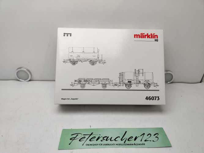 Märklin H0 AC 46073 / 3-teilige Güterwagen-Set „Zeppelin“ / OVP