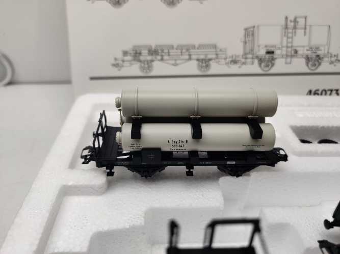 Märklin H0 AC 46073 / 3-teilige Güterwagen-Set „Zeppelin“ / OVP