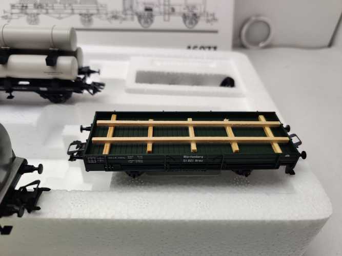 Märklin H0 AC 46073 / 3-teilige Güterwagen-Set „Zeppelin“ / OVP