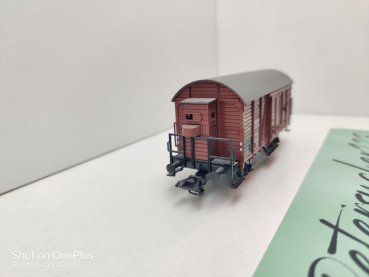 Märklin H0 AC 46090-05 1x ged Güterwagen aus Set "Güterwagen EP II" / Gr / NEM / DRG