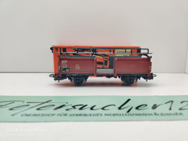 Märklin H0 AC 4612 Autotransporter unbeladen / Off52/ DB / OVP rot