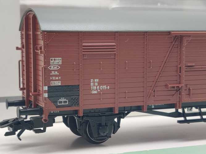 Märklin H0 46163 gedeckter Güterwagen Gbkl238 / NEM / DB / OVP