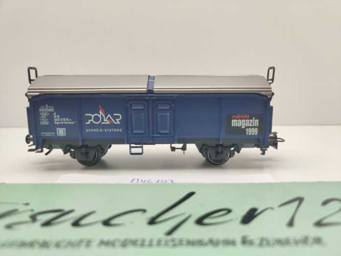 Märklin H0 AC 46193 Schiebedachwagen Magazin-JW'99 Tms851 "Polar" / NEM / DB