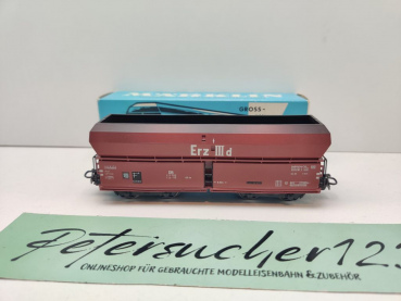 Märklin H0 AC 4624 Selbstentladewagen "Erz III d" / Fad50 / DB / OVP hblau