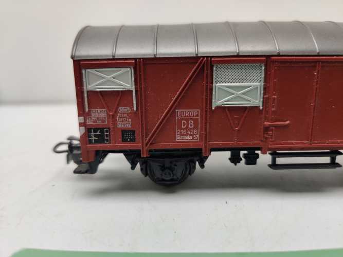 Märklin H0 AC 4627 / Gedeckter Güterwagen / Glmmehs 57 / DB
