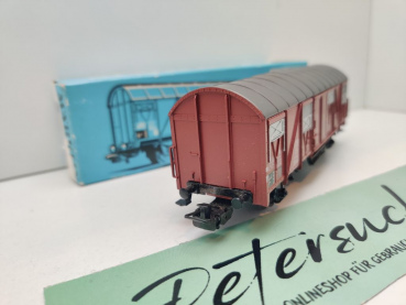 Märklin H0 AC 4627 gedeckter Güterwagen / Glmmehs / DB / OVP hblau
