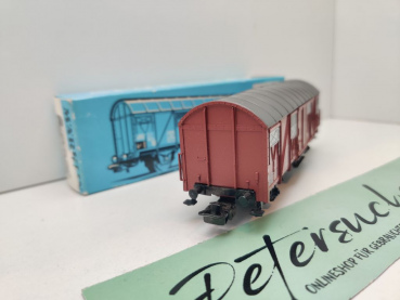 Märklin H0 AC 4627 gedeckter Güterwagen / Glmmehs / DB / OVP hblau