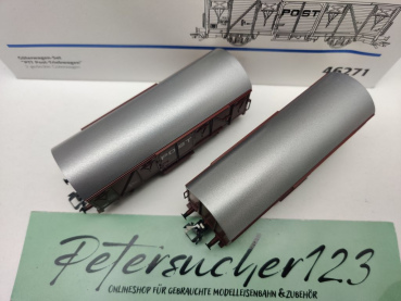 Märklin H0 AC 46271 Wagen-Set "PTT-Post-Triebwagen" Gs / NEM / NS / OVP weiß