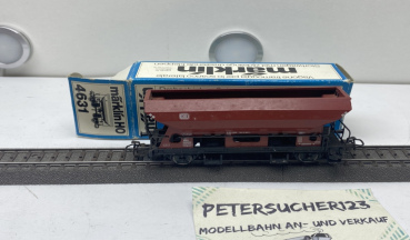 Märklin H0 4631 Drehschieber-Seitenentladewagen  Blaue OVP