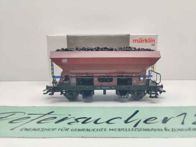 Märklin H0 AC 4631 Drehschieber-Seitenentladewagen Otmm 70 / NEM / DB / OVP