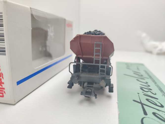 Märklin H0 AC 4631 Drehschieber-Seitenentladewagen Otmm 70 / NEM / DB / OVP