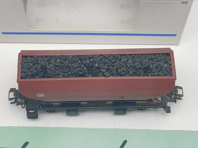 Märklin H0 AC 4631 Drehschieber-Seitenentladewagen Otmm 70 / NEM / DB / OVP