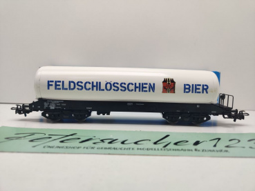Märklin H0 AC 4632 Lebensmittel-Kesselwagen "Feldschlösschen" Uah / SBB / OVP blau