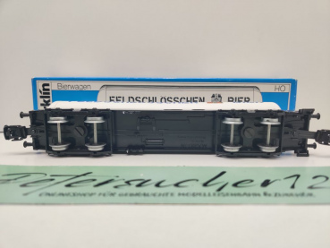 Märklin H0 AC 4632 Lebensmittel-Kesselwagen "Feldschlösschen" Uah / SBB / OVP blau