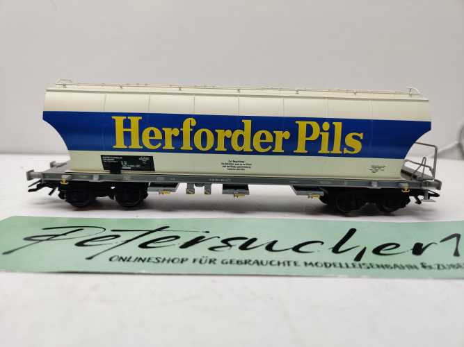 Märklin H0 AC 46328 / 4-Achser Kesselwagen / Herforder Pils / NEM / DB