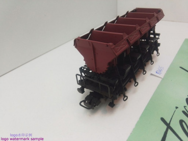 Märklin H0 AC 4635 Muldenkippwagen / Fz120, Ommi51 / DB