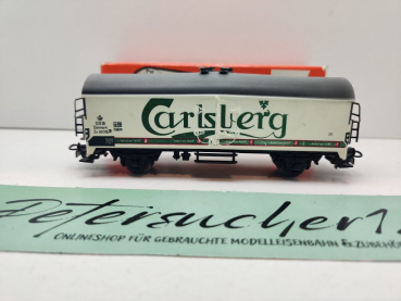 Märklin H0 AC 4636 Kühlwagen "Carlsberg" / Za / DSB / OVP rot