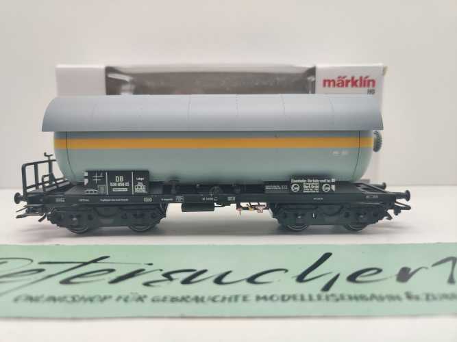 Märklin H0 4410 / 120 6 086-1 Gedeckter Güterwagen / 2-Achser / Braun / DB / Ersatz-OVP