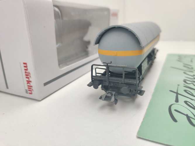 Märklin H0 46453 Druckgas-Kesselwagen "EVA" insider'06 / NEM / DB, EVA / OVP weiß