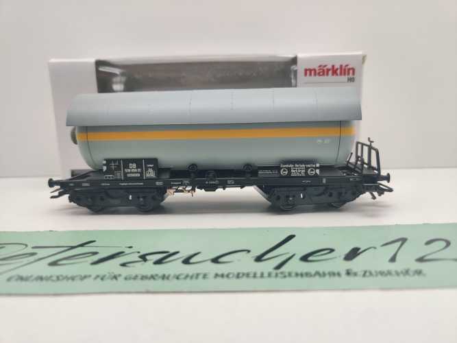 Märklin H0 46453 Druckgas-Kesselwagen "EVA" insider'06 / NEM / DB, EVA / OVP weiß